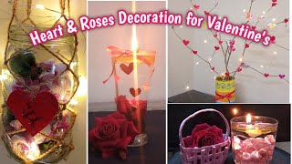 Valentine's Day Home decoration at budget | Valentine's Craft