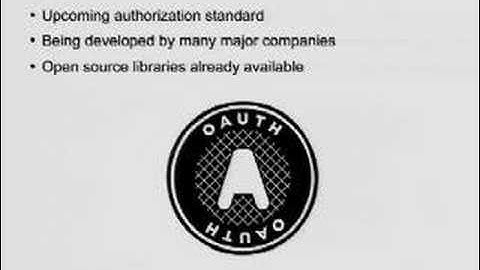 Google I/O 2008 - Authenticating to Google Data Services