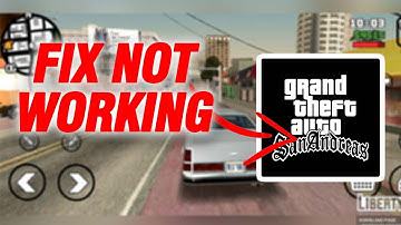 How To Fix GTA SA MOBILE Not Working | Easy Quick Solution