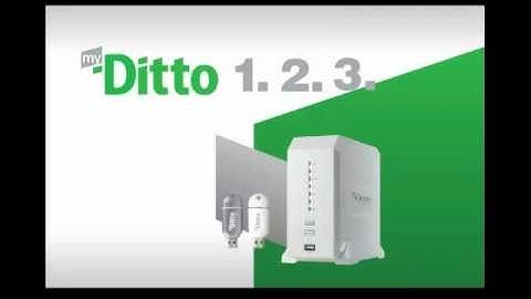 Set Up Guide "How to Use" The my-Ditto NAS Solution - Network Attached Storage Configuration