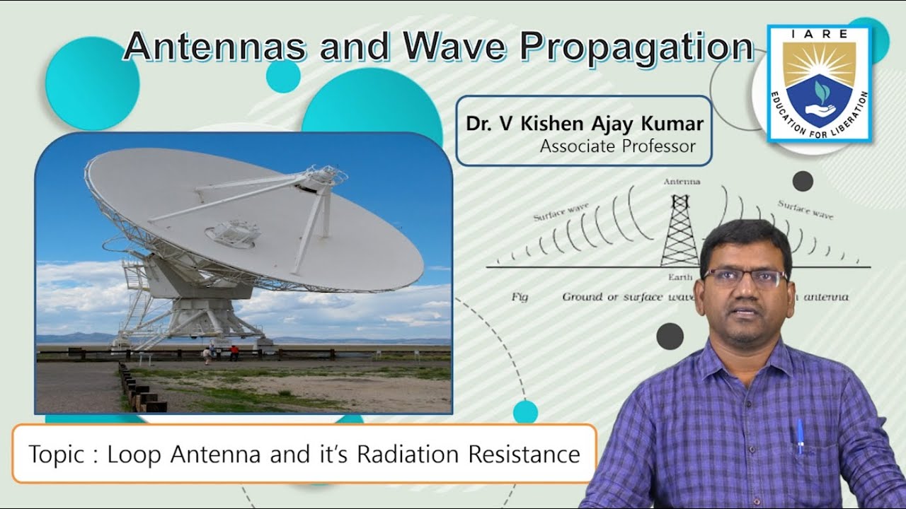 Loop Antenna and it’s Radiation Resistance by Dr. V Kishen Ajay Kumar ...