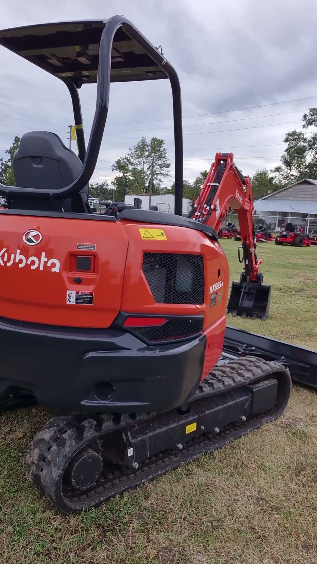 Meet the Kubota KX033-4 Compact Excavator - YouTube