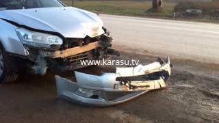 Karasu İstanbul Caddesinde Trafik Kazası