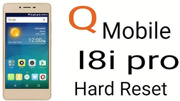 Q Mobile I8i pro Hard Reset _ Screen Lock remove _ Technical IK Mobiles