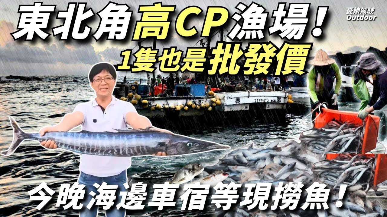 太狂了！大海現撈活跳跳，新鮮100%還賣批發價？東北角定置漁場驚呆了！