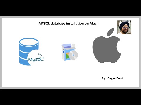 How to install MYSQL Database from scratch on MAC.