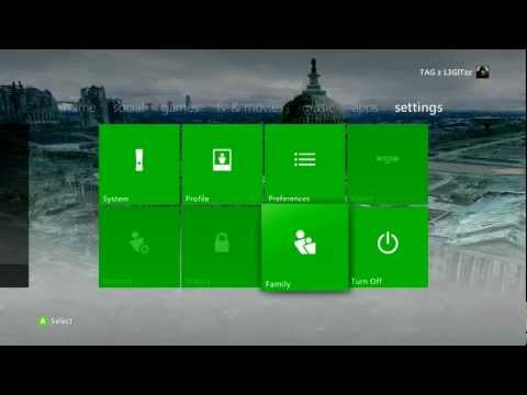 How to change your country and language settings xbox 360