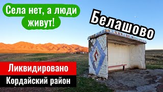 Бывшее село Белашово, Кордайский район, Жамбылская область, Казахстан, 2023 год.