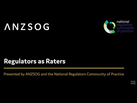 Presented by ANZSOG and the National Regulators Community of Practice ...