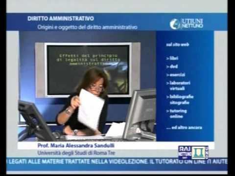 Uninettuno   Diritto amministrativo   Lez 01   Origini e oggetto del diritto amministrativo