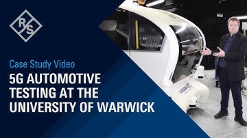 5G Automotive testing at the University of Warwick