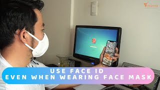 ✅ How to use FACE ID even when using FACE MASK