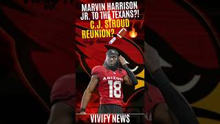 MARVIN HARRISON JR TO THE TEXANS!
