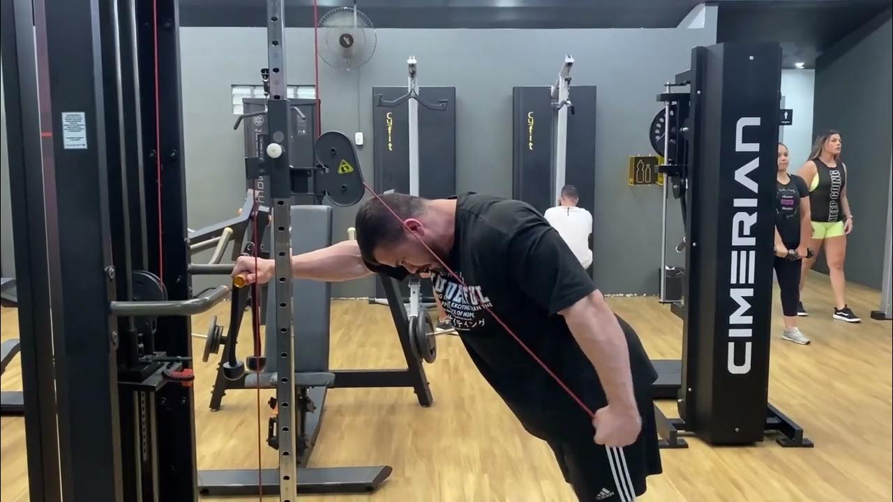 TRÍCEPS PULLEY COICE EXTENSÃO DE TRÍCEPS UNILATERAL COMO FAZER