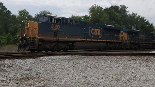 CSX I032 Running the Callahan Subdivision