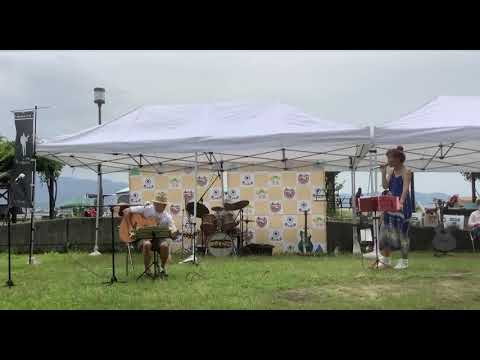 『マリーゴールド』#あいみょん  若い子の曲にもチャレンジしてみた　風の強さがちょっと、、、　後半にはとんでもなく恥ずかしい失敗を！！　ホリィナ　ここ夏鹿島海開き　2022/7/17