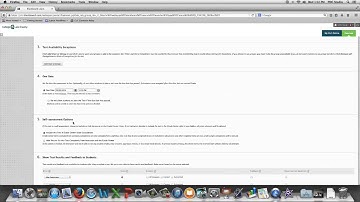 How to Deploy an assessment in blackboard