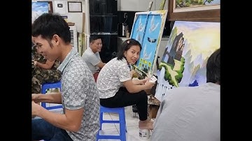 Học vẽ ko cần Năng Khiếu. dạy vẽ tranh Mỹ Thuật Việt