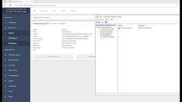 Certdog as the Root CA for a Microsoft CA