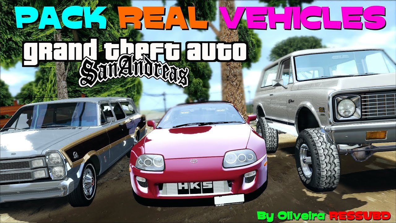 Mods GTA San Andreas: Pack de Veículos Brasileiros v1