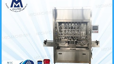 Automatic glass bottle filling machine （mayonnaise sauce filling capping labeling machine）