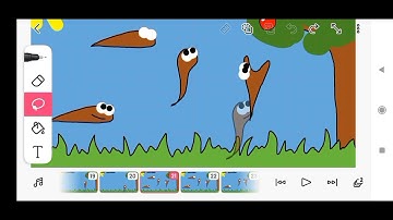 How I animate on flipaclip ( snake animation, flipaclip)