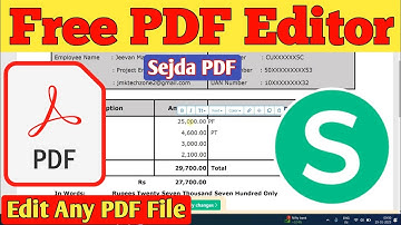 Sejda PDF Editor | How to Use Sejda PDF Editor | Sejda PDF Editor Tutorial