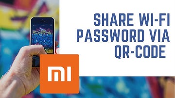 How to Share Wi-Fi password via QR-Code [Xiaomi, Redmi]
