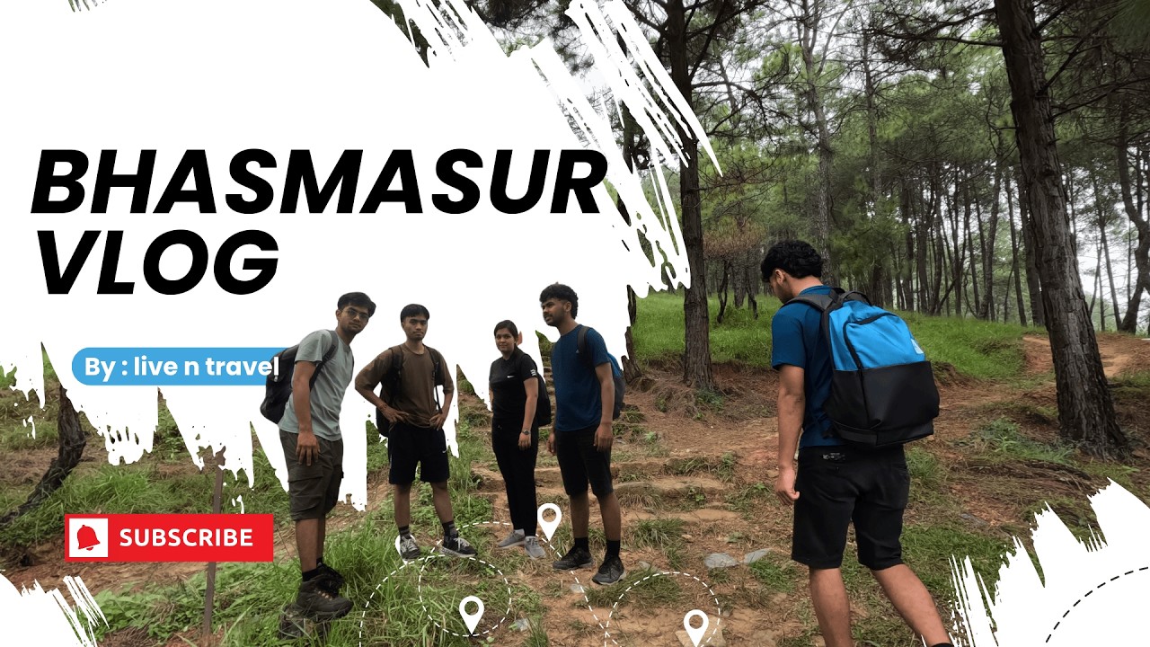 Monsoon Hike to Bhasmasur Hill via Champadevi | Misty Trails, Lush Greenery & Sudden Rain