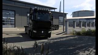 We got our own Sea Container Trailer!! Promods - ETS2 Renault T -  Bremen To Bremershaven (Loading)