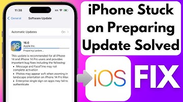 How to Fix iPhone or iPad Stuck on Preparing Update | Fix iPhone Updating Issues While Installing