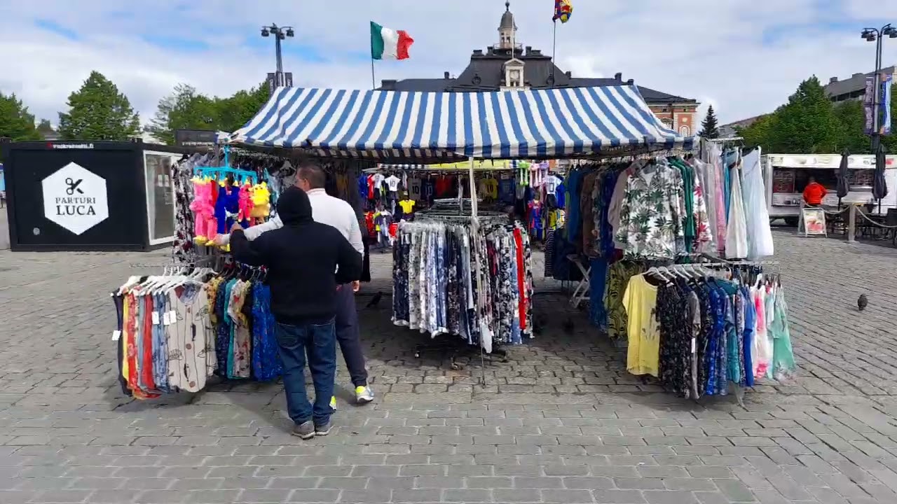 Urpo vierailee Kuopion torilla