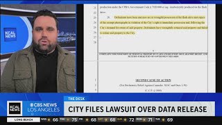City of LA files lawsuit over mass release of LAPD officers' photos