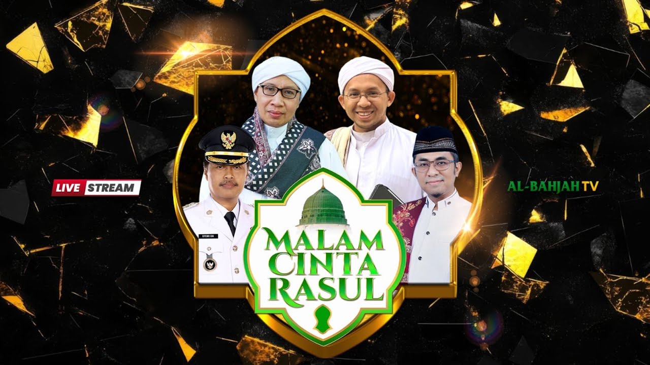 Malam Cinta Rasul di Masjid Raya At-Taqwa Cirebon | Buya Yahya | 12 Rajab 1447 H / 31 Desember 2025