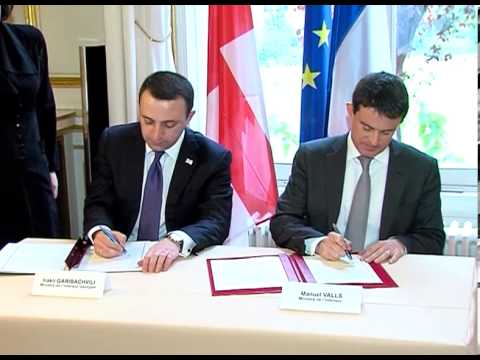 საქართველოს შინაგან საქმეთა მინისტრი ფრანგ კოლეგას შეხვდა