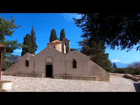 Παναγία Κερά Panagia Kera Kritsa Crete In 4K