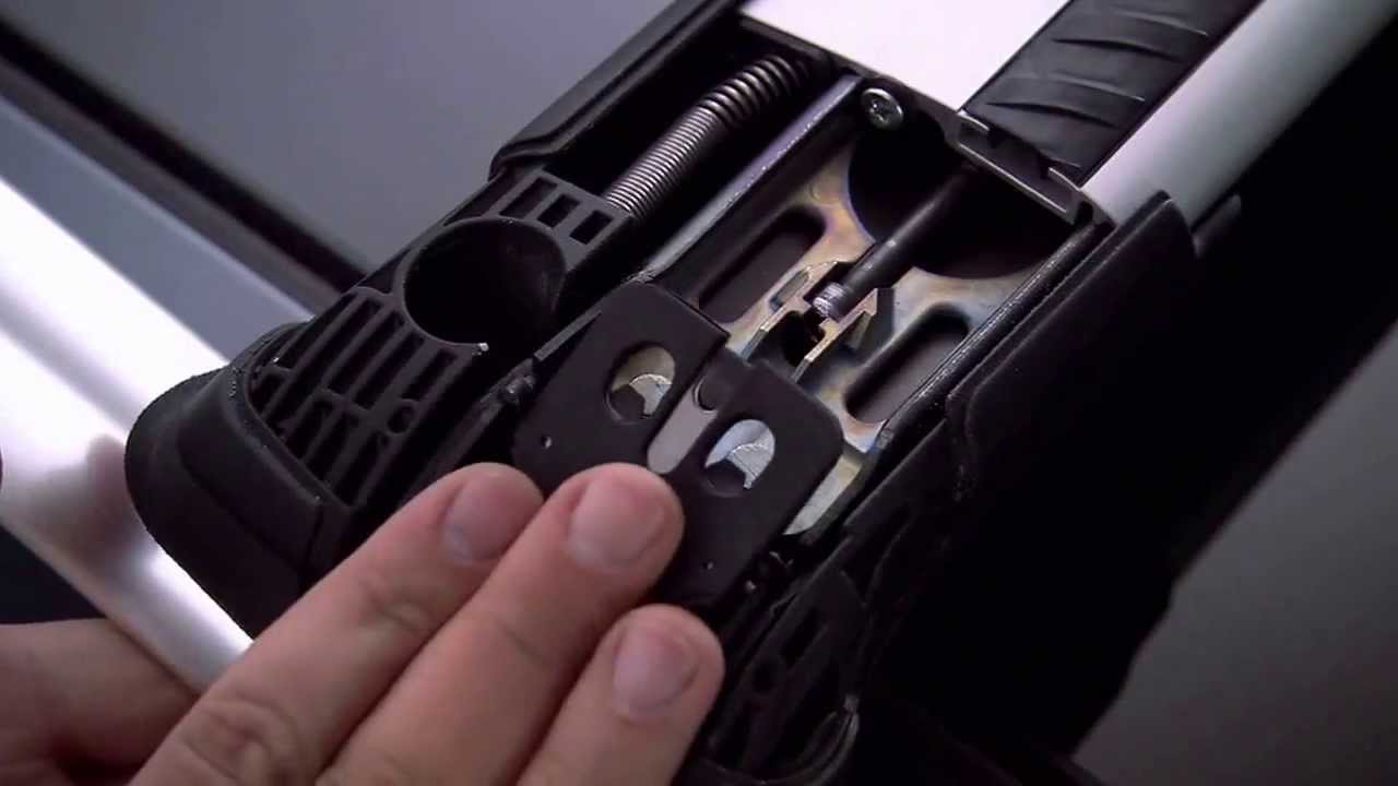 Установка багажника Thule WingBar Edge 958x - YouTube