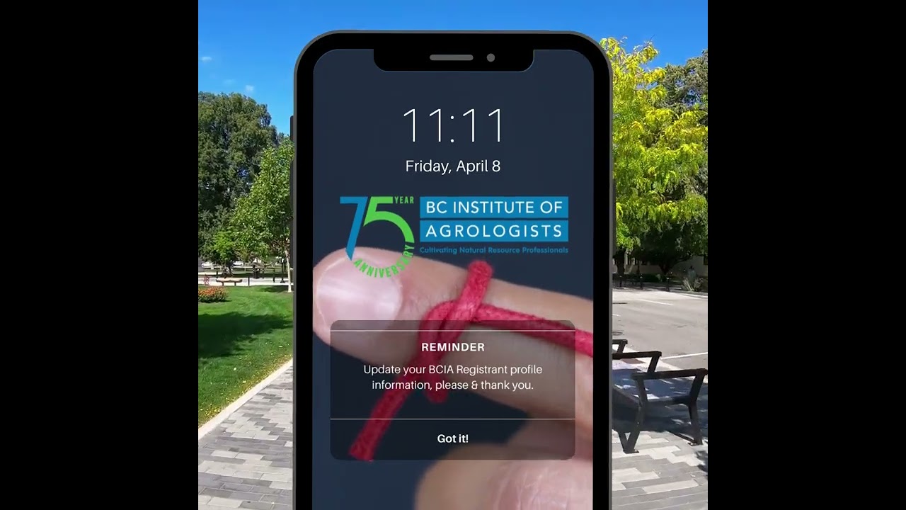 Update Your BCIA Registrant Information Online!