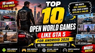 Top 10 Best PC Games For Android 2026 | Console Quality Graphics & Offline/Online Games screenshot 2