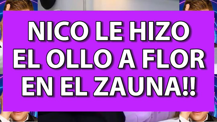 Secuencia de enojo,celos y s3xo entre NICO Y FLOR!!