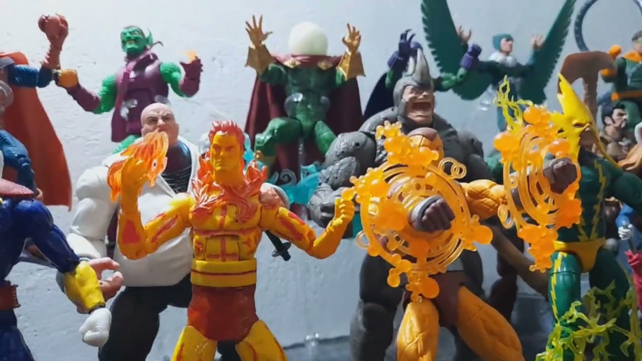 molten man marvel legends custom