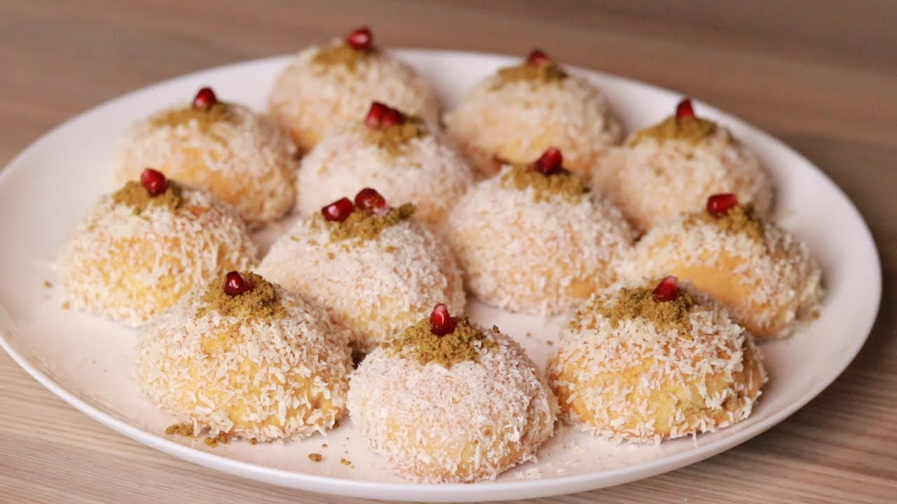 طريقة عمل بسكويت التفاح التركي بدون بيض وبدون حليب 🍎| طريقة جديدة