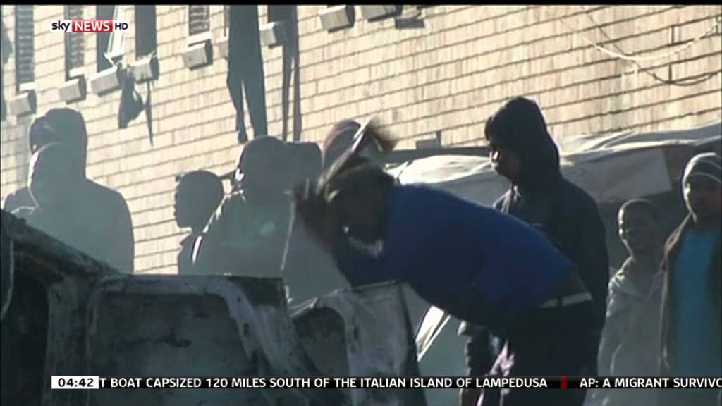 Vumani Mkhize Talks To Sky World News About The Xenophobic Violence In South Africa