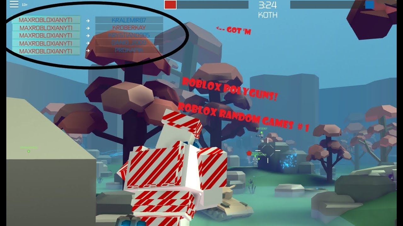 POLYGUNS Roblox Random Games YouTube 