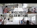 Whole House Clean With Me | Speed Clean | Farmhouse Clean With Me