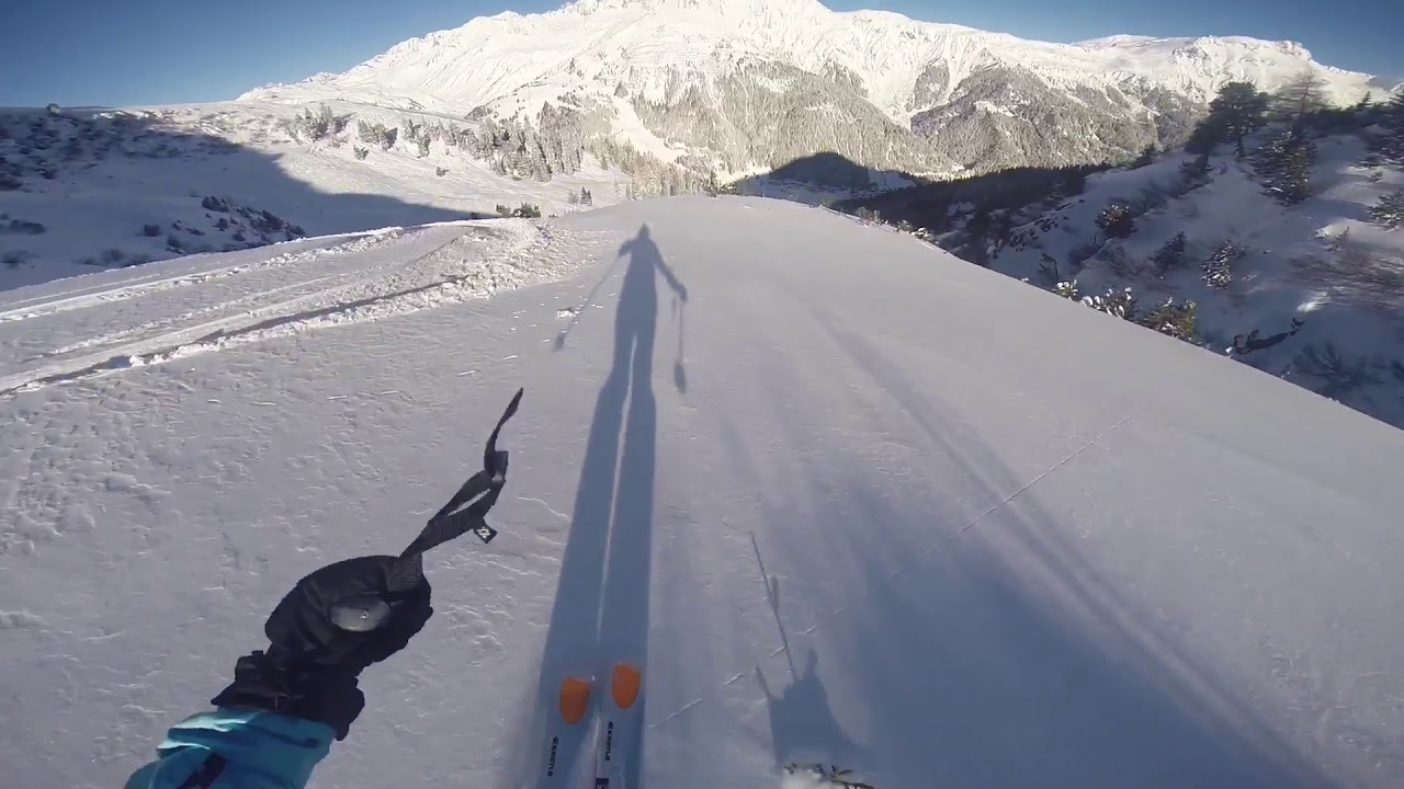 Hinteres Rendl. St. Anton am Arlberg. FreeRide Skiing !