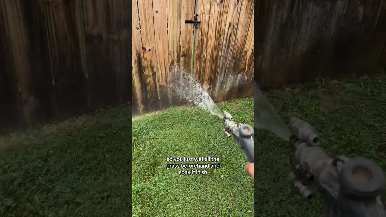 How to soft wash a fence 