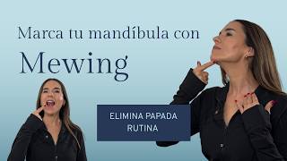 MEWING  - Marca tu mandíbula y hazlo correctamente - Rutina fácil