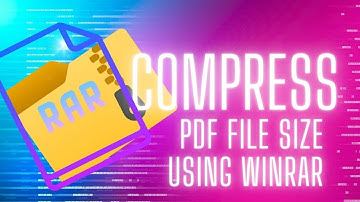 How to compress PDF file size using Winrar (Step By Step) 2025