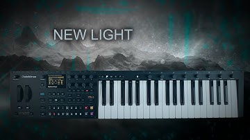 new light ... elektron digitone keys ... ambient, psybient, chill
